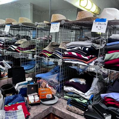 Menâ€™ sweaters and t-shirts