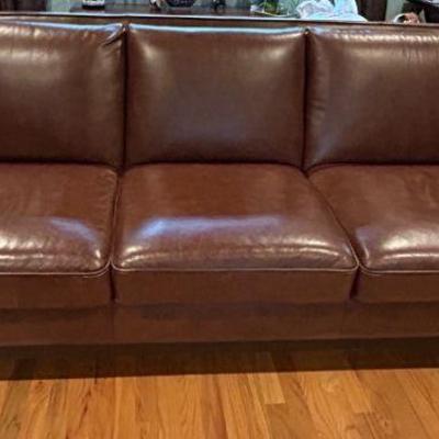 Raymour And Flanigan Leather Sofa