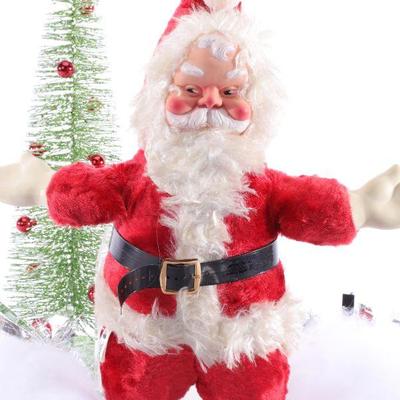 Santa in Chenille Suit