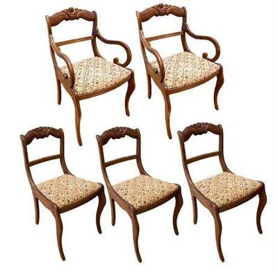 Carved Dining Chair set