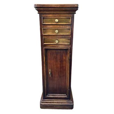 Brass Top Accent Table/Cabinet