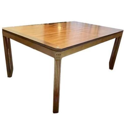 United Furniture Contemporary Dining Table with Leaf