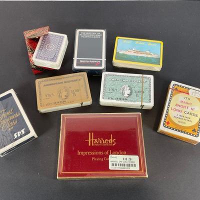 Sealed Playing cards  Harrods & More.