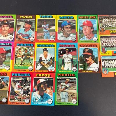 1975 Topps Baseball cards