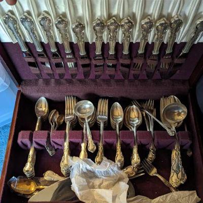 American Classic Easterling Sterling Silver flatware set