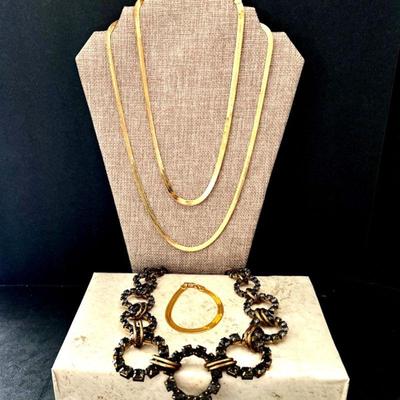 Gold Tone Fashion Jewelry- 16