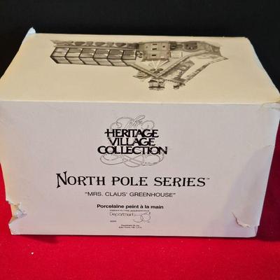 -Department 56 North Pole Series- Mrs. Claus' GreenhouseÂ 