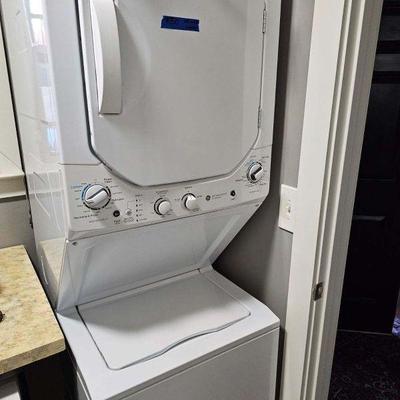 GE Stackable washer and dryer combo. $750