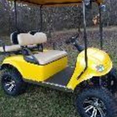 2013 ruff & tuff lifted golf cart