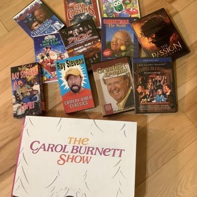 DVDs, VHS-Carol Burnett collection