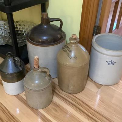 ceramic/stoneware jugs 