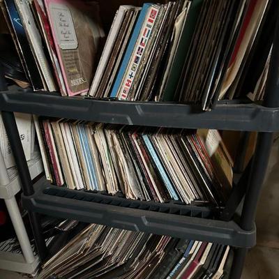 Records - Over 10 Shelves of Records