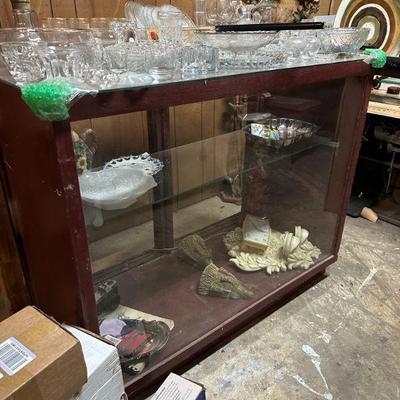 Wood and Glass Display Case