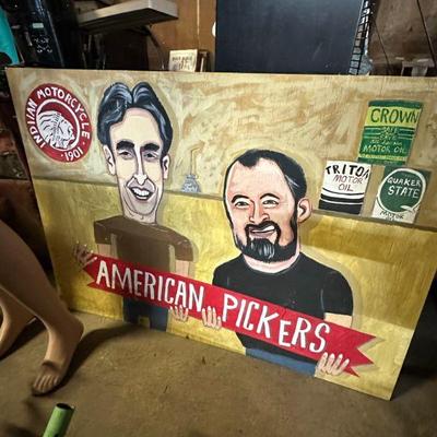 American Pickers Folk Art