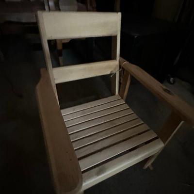 Wooden Slat Chair