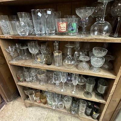 Assorted Glassware