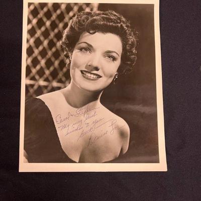 DDD401- Autographed Photo Of 1950â€™s Actress & Singer Denise Lor