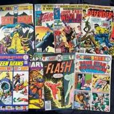 DDD206- Assorted Vintage Dc & Marvel Comics 