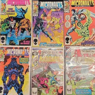 DDD069 - Marvel Comics The Micronaughts And A-Team (6)