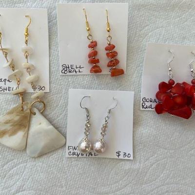 DDD138- Asstd Myrna Lee Chang Earrings