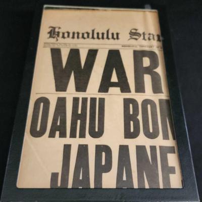 DDD023 - 1941 Honolulu Star-Bulletin 1ST Extra