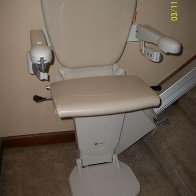 Handicare Chair Lift / Model # / 1100 / almost new / remotes/ purchased 6/22