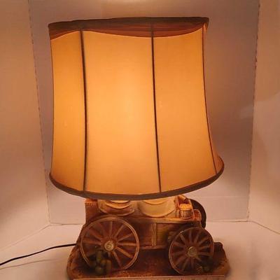 Vintag Apsit Bros. Chuck Wagon Lamp