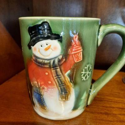 Snowman mug. 1.00