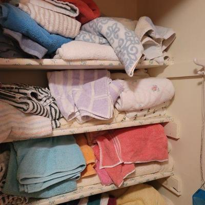 Towels, sheets linens