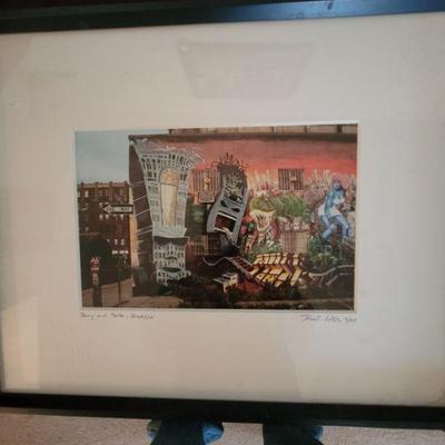 Johnathan Singer Grafetti Series Signed & Numbered Print