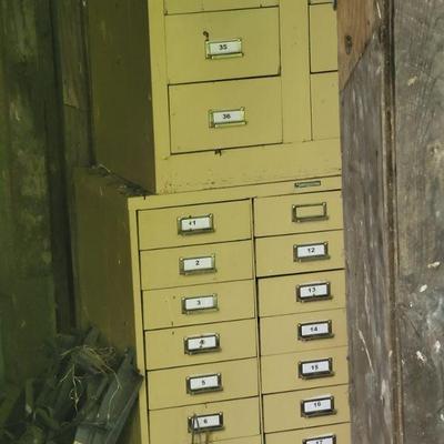 Filling storage cabinets