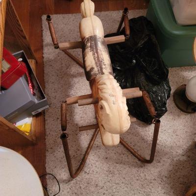 Vintage rocking horse