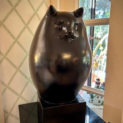 1930s art deco reproduction Robert Recchia Persian Cat sculpture - 19