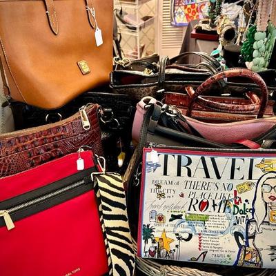 Vintage and newer purses - Brighton, Coach, Dooney & Bourke, Brahmin