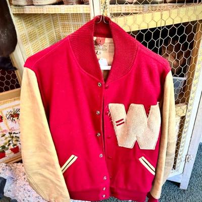 Vintage letterman jacket
