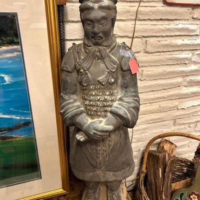 Vintage Chinese soldier