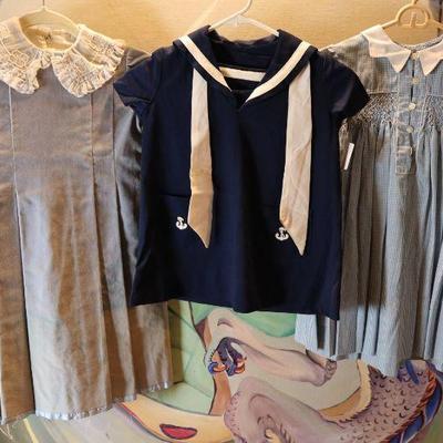 Vintage children's clothing