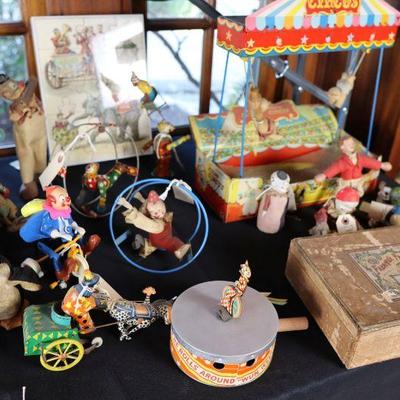 Vintage and antique toys