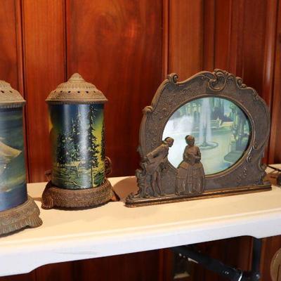 Vintage Scene-in-Action motion lamps