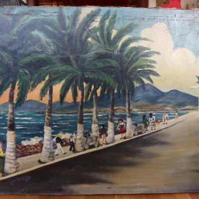 Painting on canvas