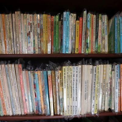 Vintage and contemporary pop-up books