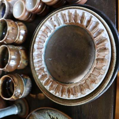 Vintage studio stoneware dishes