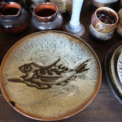 Vintage studio stoneware dishes