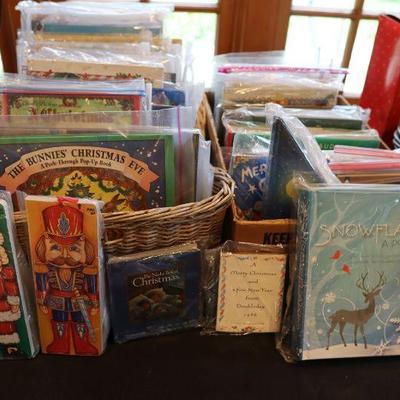 Vintage Christmas decor and paper