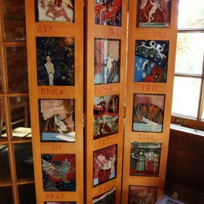 Framed art, signed Runa Petringenaru