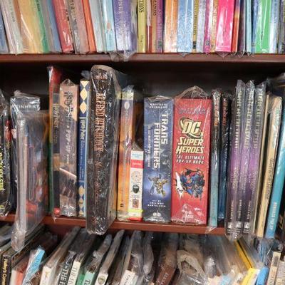Vintage and contemporary pop-up books