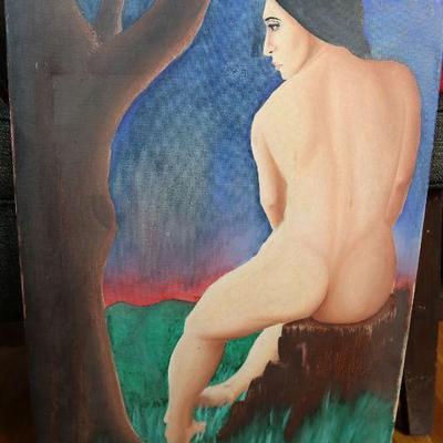 Painting on canvas