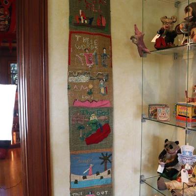 Vintage and antique toys, folk art