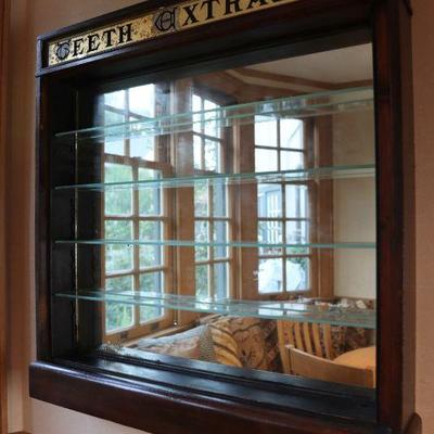 Antique dental cabinet