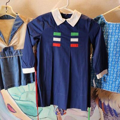 Vintage children's clothing